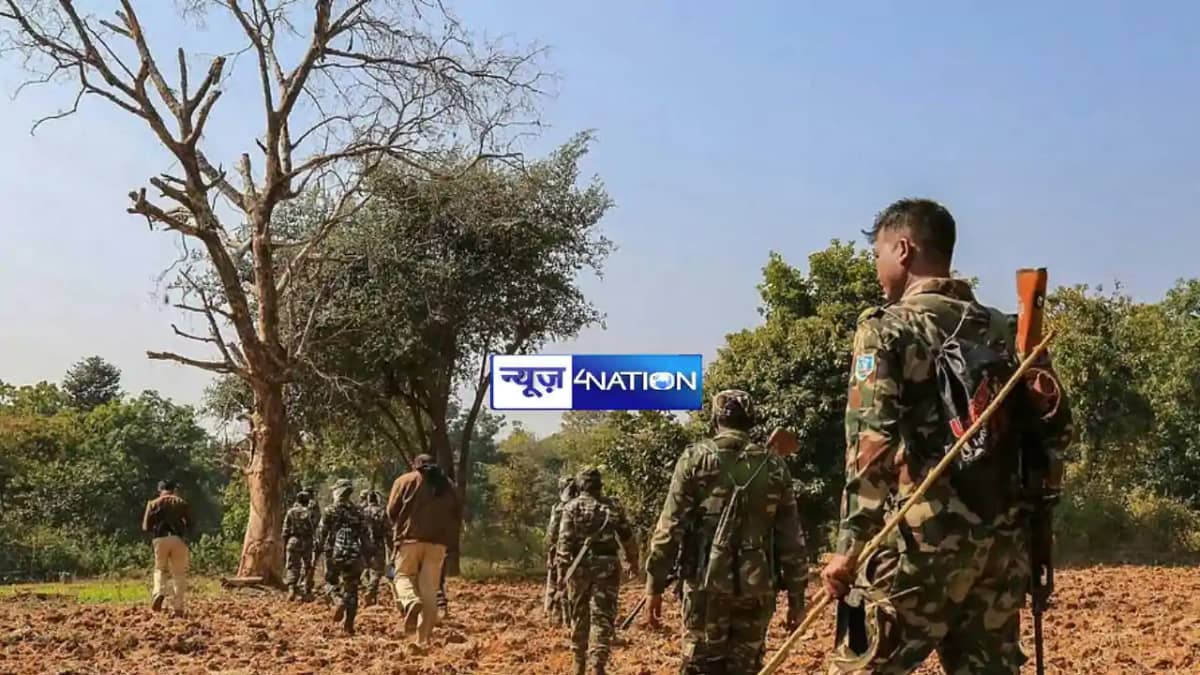 Maoist bunkers demolished Maoist bunkers demolished