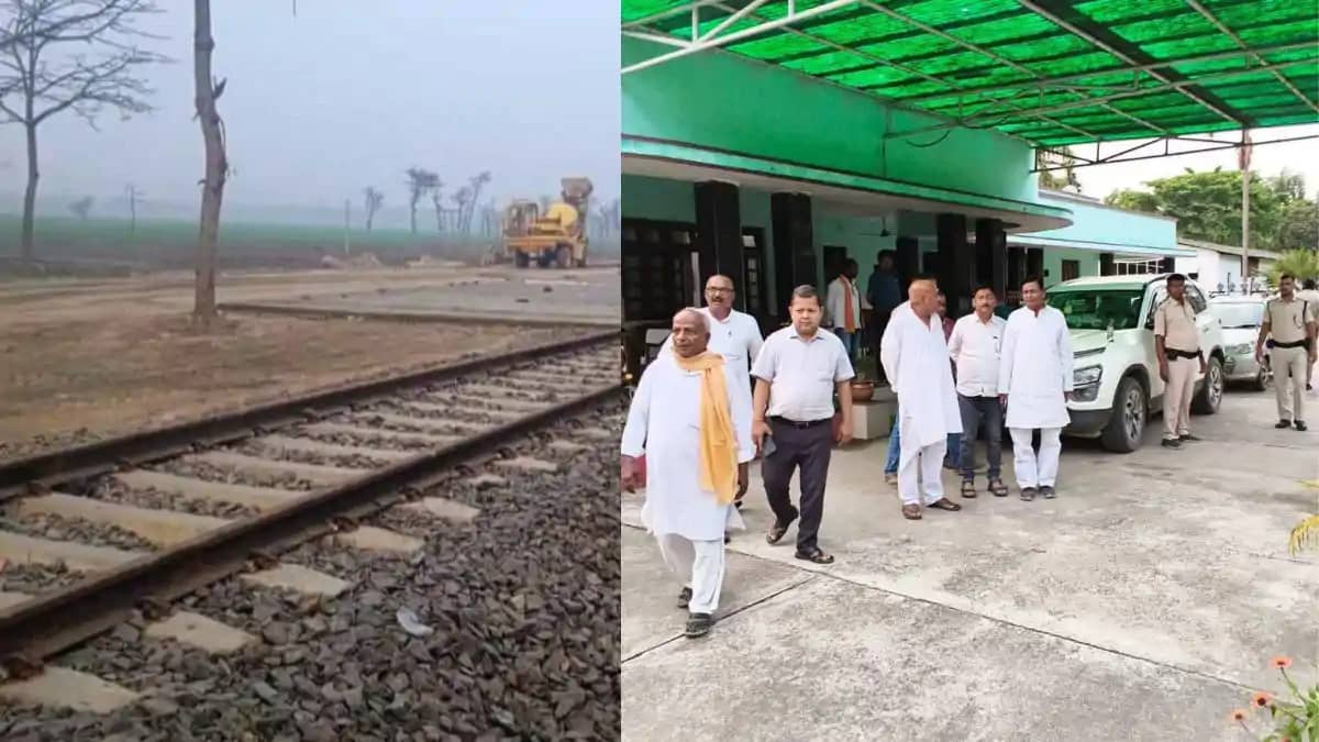 ललितग्राम-वीरपुर नई रेल लाइन परियोजना को मिली रफ्तार : सर्वे ललितग्राम-वीरपुर नई रेल लाइन परियोजना को मिली रफ्तार : सर्वे