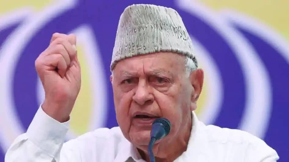 Former CM Farooq Abdullah Former CM Farooq Abdullah