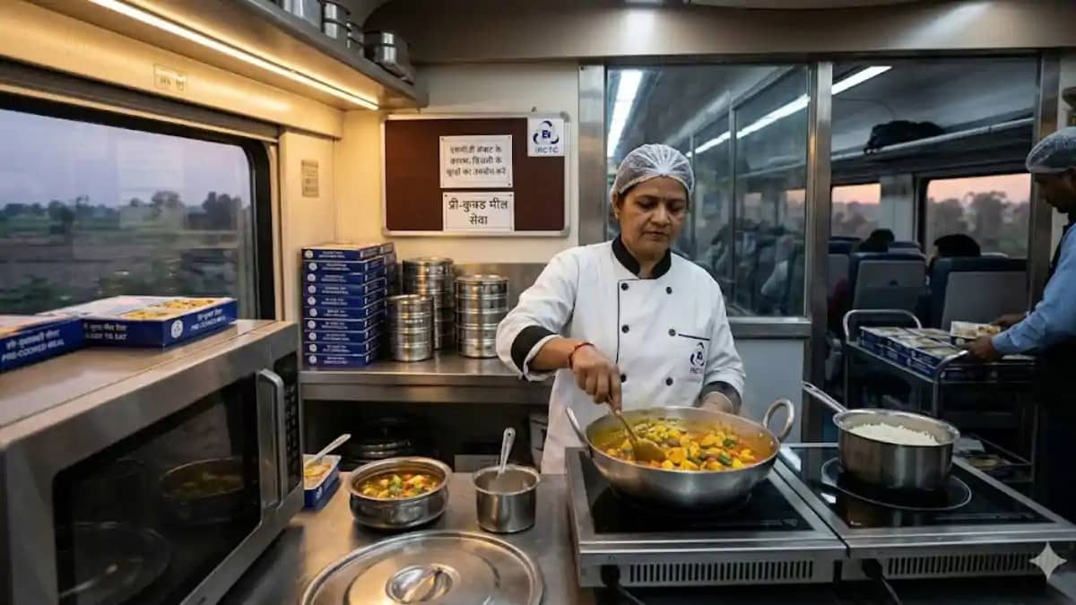 ट्रेनों में नहीं थमेगा जायका: LPG संकट के बीच IRCTC का 'प्ला ट्रेनों में नहीं थमेगा जायका: LPG संकट के बीच IRCTC का 'प्ला