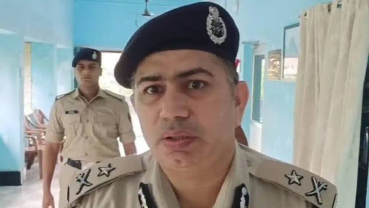 Patna Police review meeting IG Jitendra Rana Patna Police review meeting IG Jitendra Rana