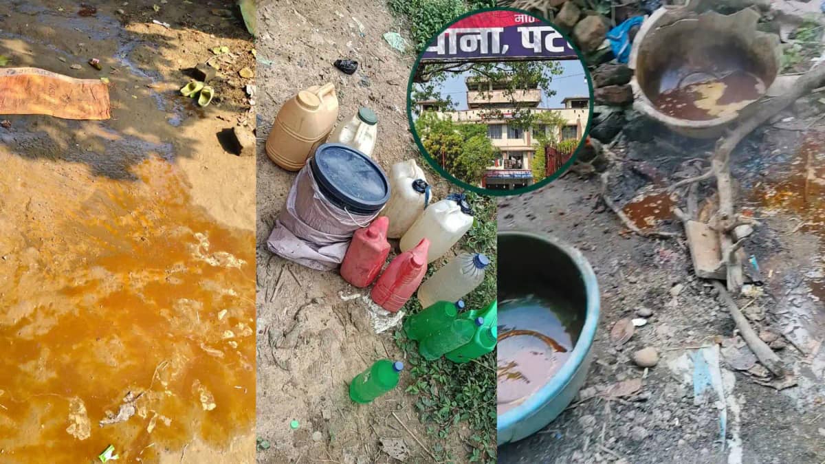 Bikram police liquor raid Bikram police liquor raid