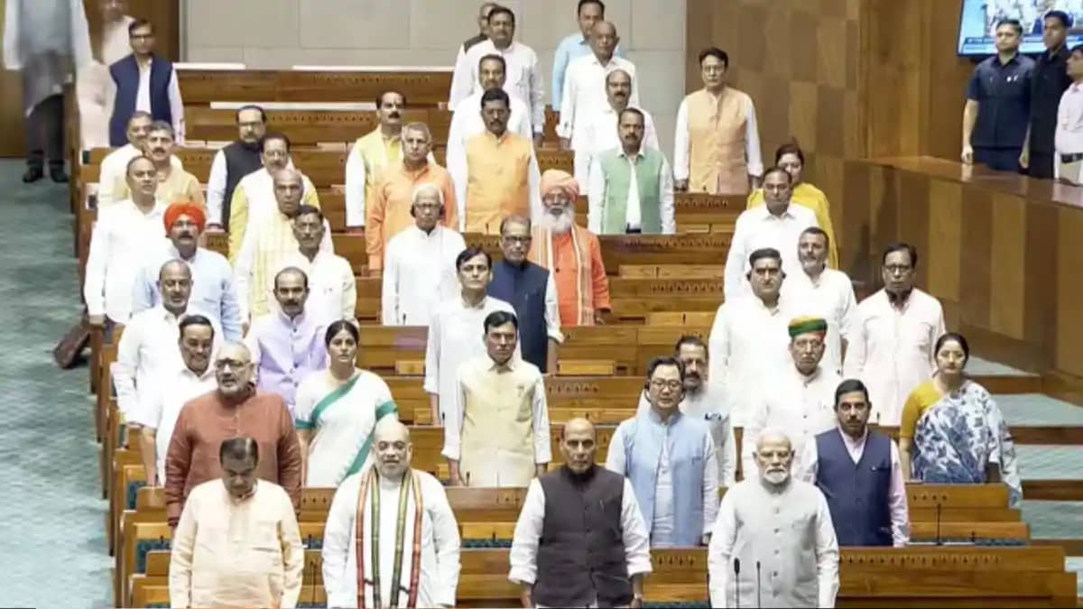 Lok Sabha adjourned sine die Lok Sabha adjourned sine die