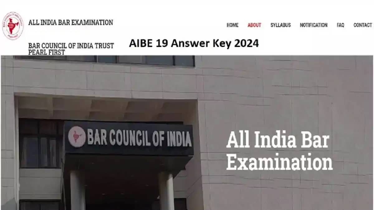 AIBE 19 Result 2024: बार काउंसिल ऑफ इंडिया जल्द घोषित करेगा AIBE 19 Result 2024: बार काउंसिल ऑफ इंडिया जल्द घोषित करेगा