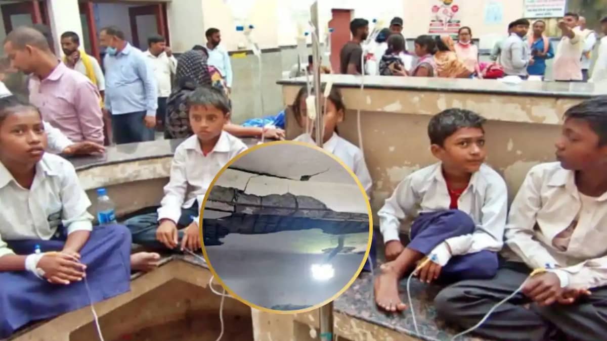 Nalanda Plaster collapse in school Nalanda Plaster collapse in school