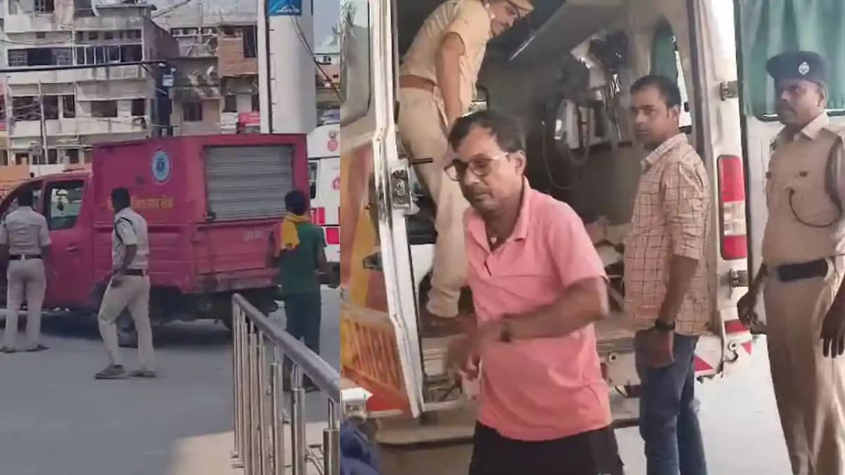 Bihar News: गैस सिलेंडर फटने से मचा कोहरा , आग बुझाने के क्र Bihar News: गैस सिलेंडर फटने से मचा कोहरा , आग बुझाने के क्र