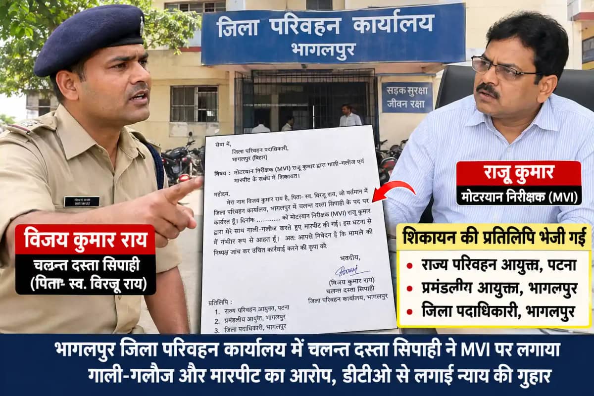 Bhagalpur DTO Office Dispute Bhagalpur DTO Office Dispute