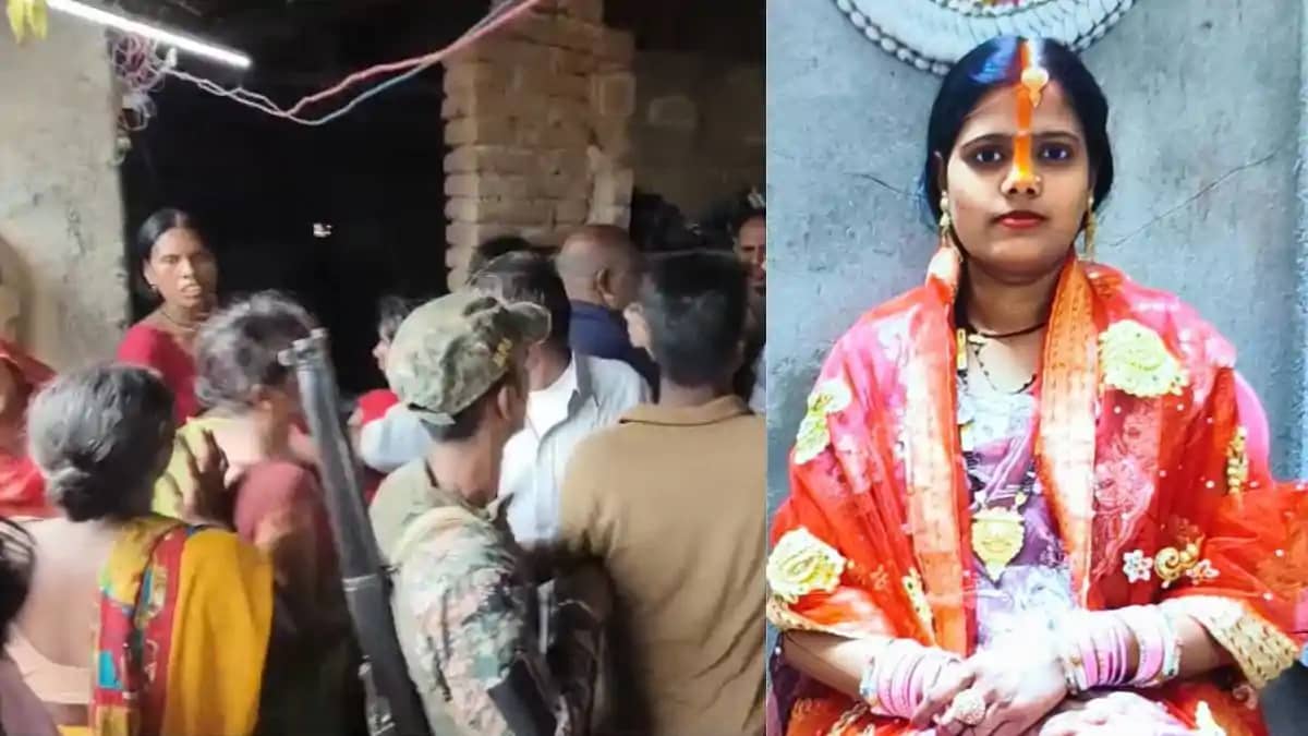 विवाहिता का पंखे से लटका मिला शव, मायके वालों ने लगाया दहेज विवाहिता का पंखे से लटका मिला शव, मायके वालों ने लगाया दहेज