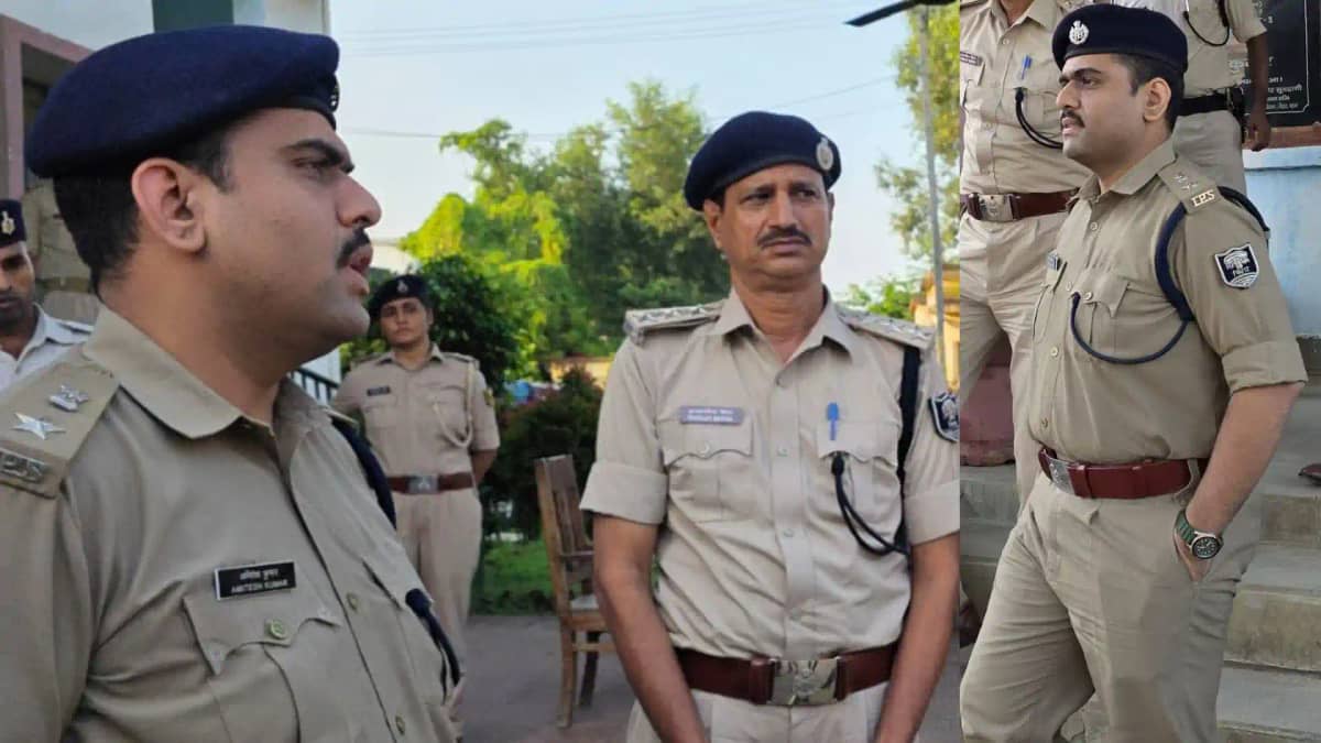Banka sp amitesh kumar surprise inspection Banka sp amitesh kumar surprise inspection