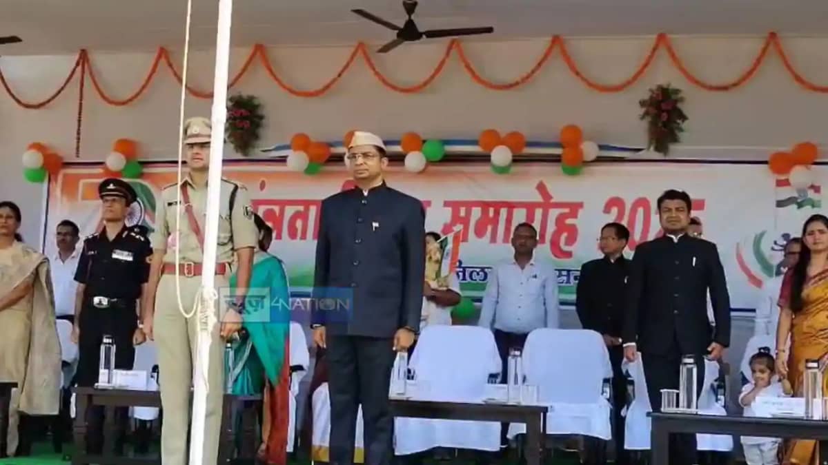 Tricolor shines in Nalanda Tricolor shines in Nalanda