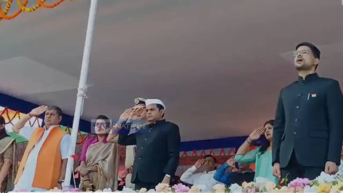 Salute to the tricolor in Purnia Salute to the tricolor in Purnia