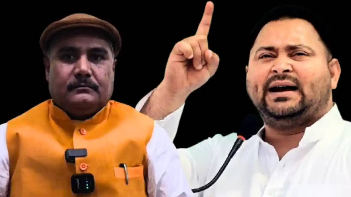 Bihar Politics : तेजस्वी यादव पर जमकर बरसे मंत्री जनक राम, क Bihar Politics : तेजस्वी यादव पर जमकर बरसे मंत्री जनक राम, क
