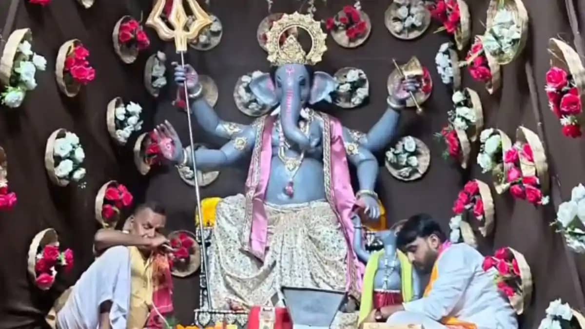 Bihar News: मुंबई की तर्ज पर बिहारशरीफ में गणपति का जलवा, 19 Bihar News: मुंबई की तर्ज पर बिहारशरीफ में गणपति का जलवा, 19