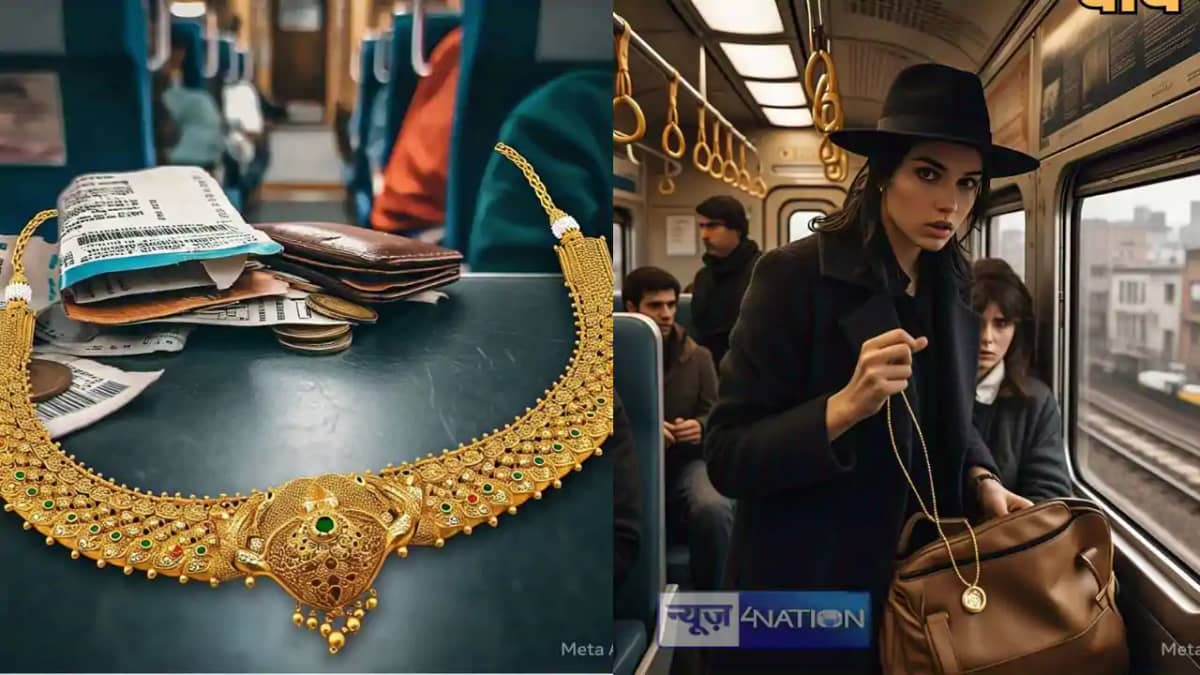 Rail Crime - पॉकेटमार ने चलती रेलगाड़ी में महिला के पर्स से Rail Crime - पॉकेटमार ने चलती रेलगाड़ी में महिला के पर्स से