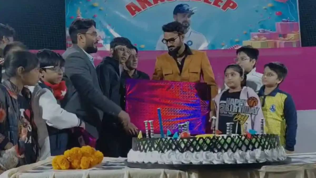 Indian cricketer Akashdeep Indian cricketer Akashdeep