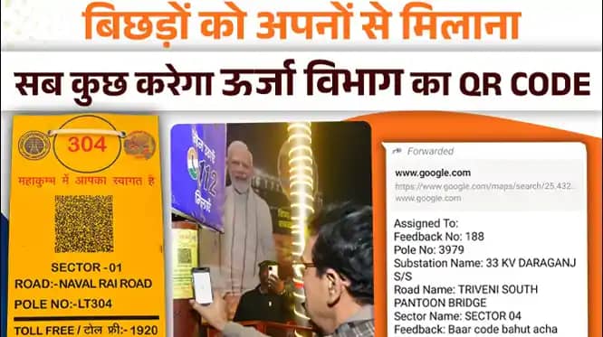 महाकुम्भ 2025: श्रद्धालुओं की मदद के लिए जीआइएस आधारित क्यूआ महाकुम्भ 2025: श्रद्धालुओं की मदद के लिए जीआइएस आधारित क्यूआ