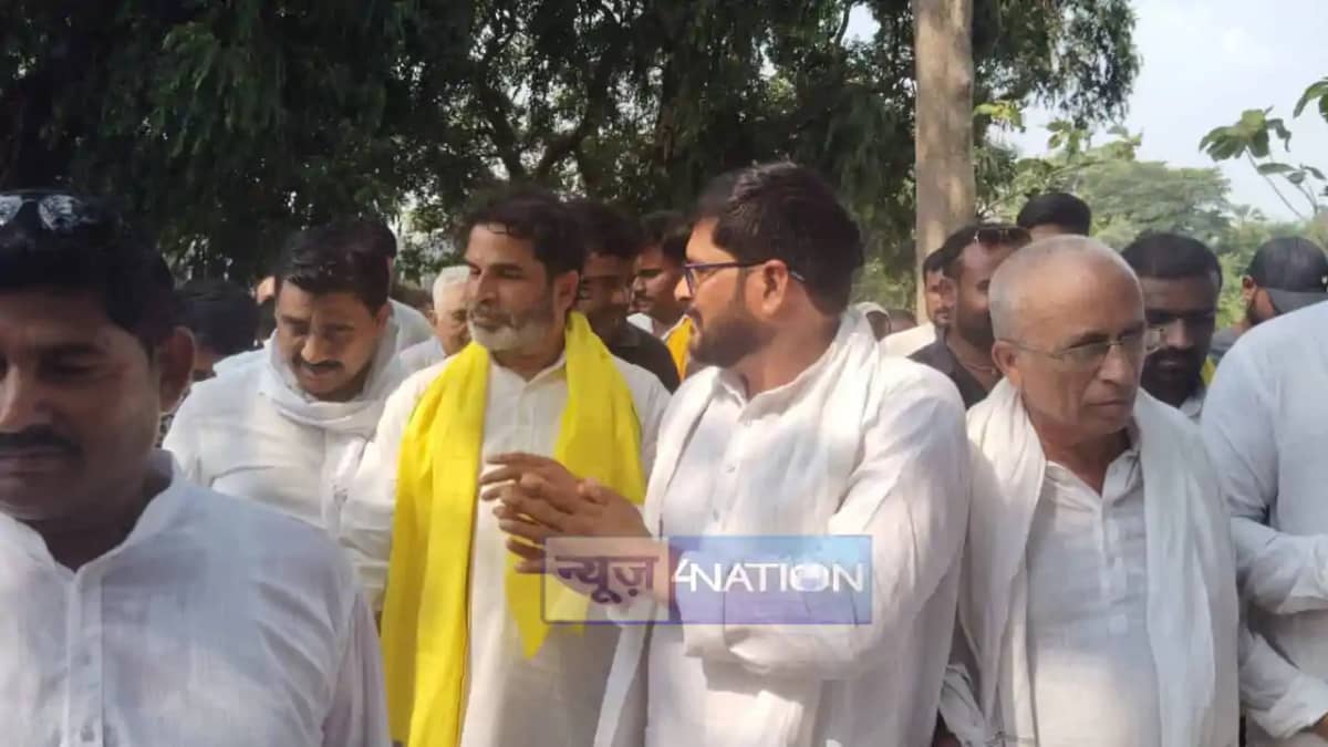 Jan Suraj leader Melu Mishra Jan Suraj leader Melu Mishra