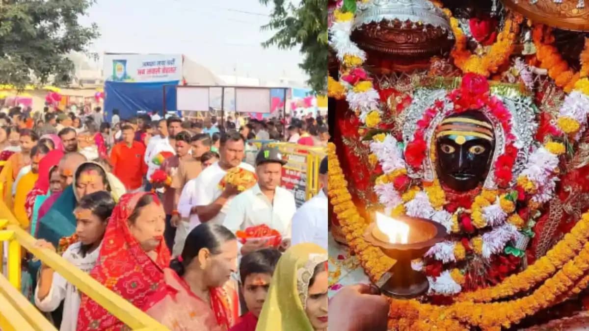 शारदीय नवरात्र के छठे दिन थावे दुर्गा मंदिर में उमड़ी श्रद्ध शारदीय नवरात्र के छठे दिन थावे दुर्गा मंदिर में उमड़ी श्रद्ध