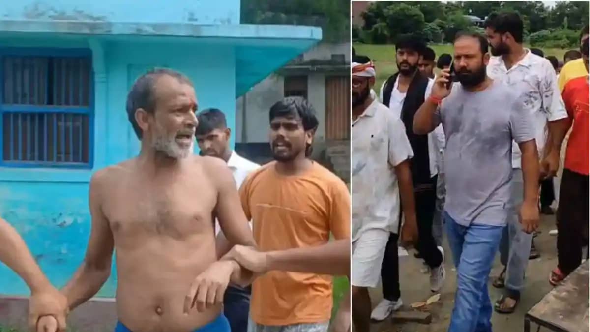 बाबा साहेब पर आपत्तिजनक टिप्पणी पर बवाल: अधेड़ व्यक्ति को सड बाबा साहेब पर आपत्तिजनक टिप्पणी पर बवाल: अधेड़ व्यक्ति को सड