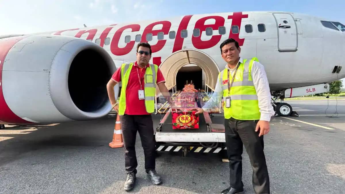 Bihar Shahi Litchi Flies From Darbhanga To Ahmedabad First Bihar Shahi Litchi Flies From Darbhanga To Ahmedabad First