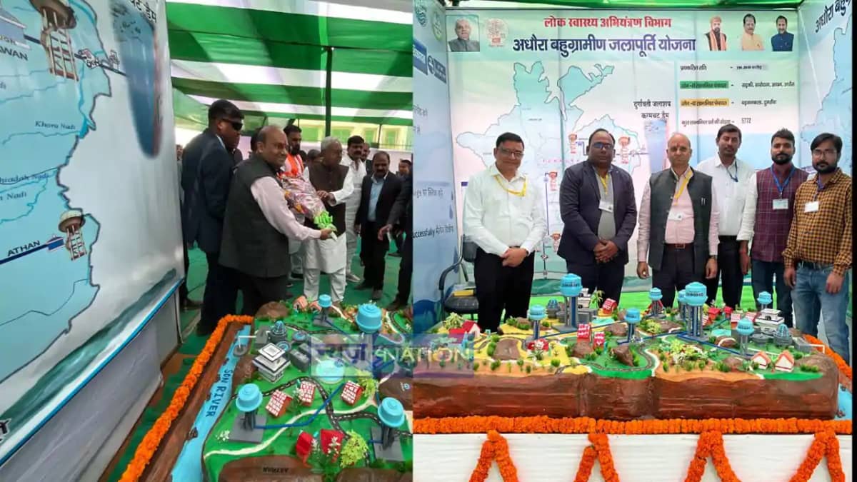 CM Nitish in Kaimur CM Nitish in Kaimur