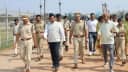 Patna DM SSP Pandal Inspection Patna DM SSP Pandal Inspection