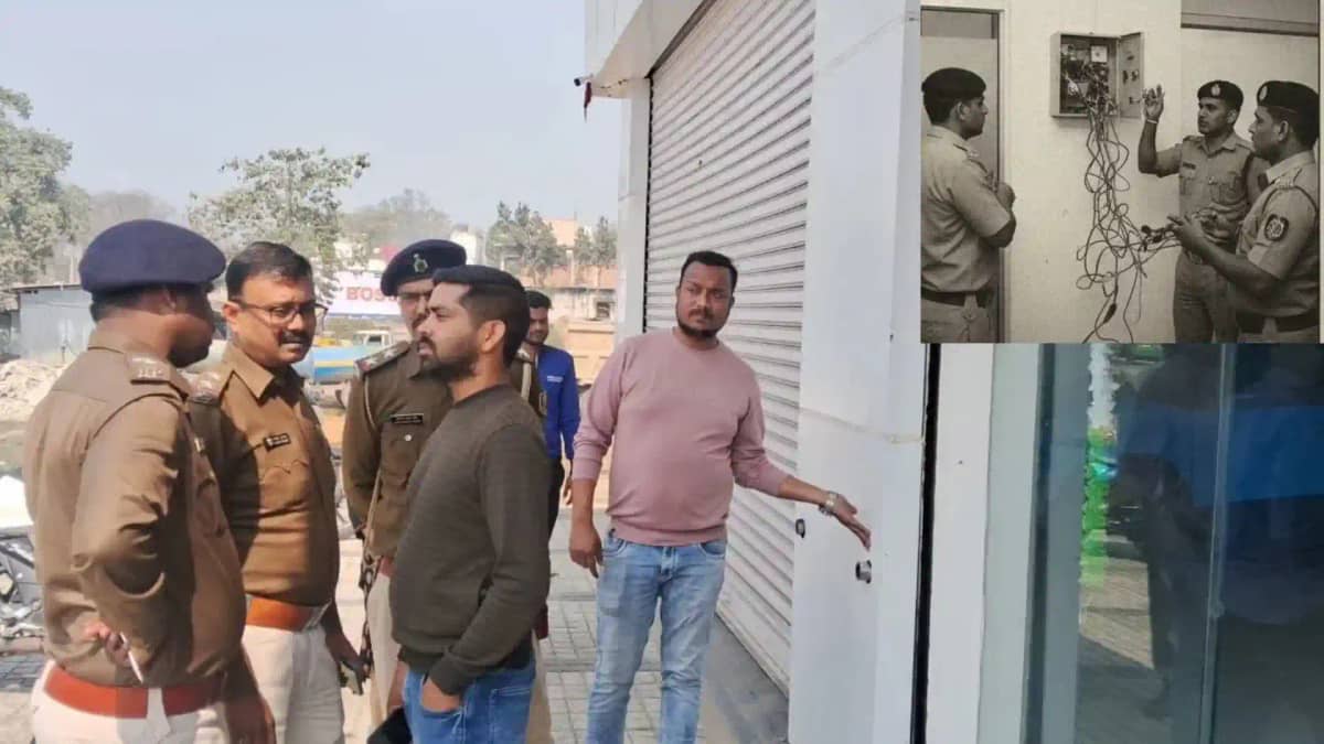 Araria crime Two new Nexon cars stolen from Tata showroom th Araria crime Two new Nexon cars stolen from Tata showroom th