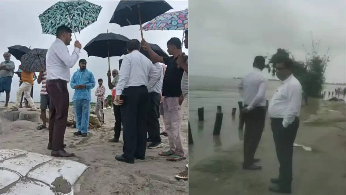 कोसी नदी के बढ़ते जलस्तर से अलर्ट मोड पर जिला प्रशासन, ADM आ कोसी नदी के बढ़ते जलस्तर से अलर्ट मोड पर जिला प्रशासन, ADM आ