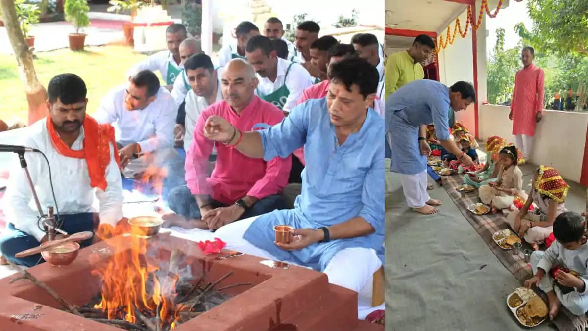 एसएसबी प्रशिक्षण केंद्र मे श्रद्धा और भक्तिभाव के साथ आयोजित एसएसबी प्रशिक्षण केंद्र मे श्रद्धा और भक्तिभाव के साथ आयोजित
