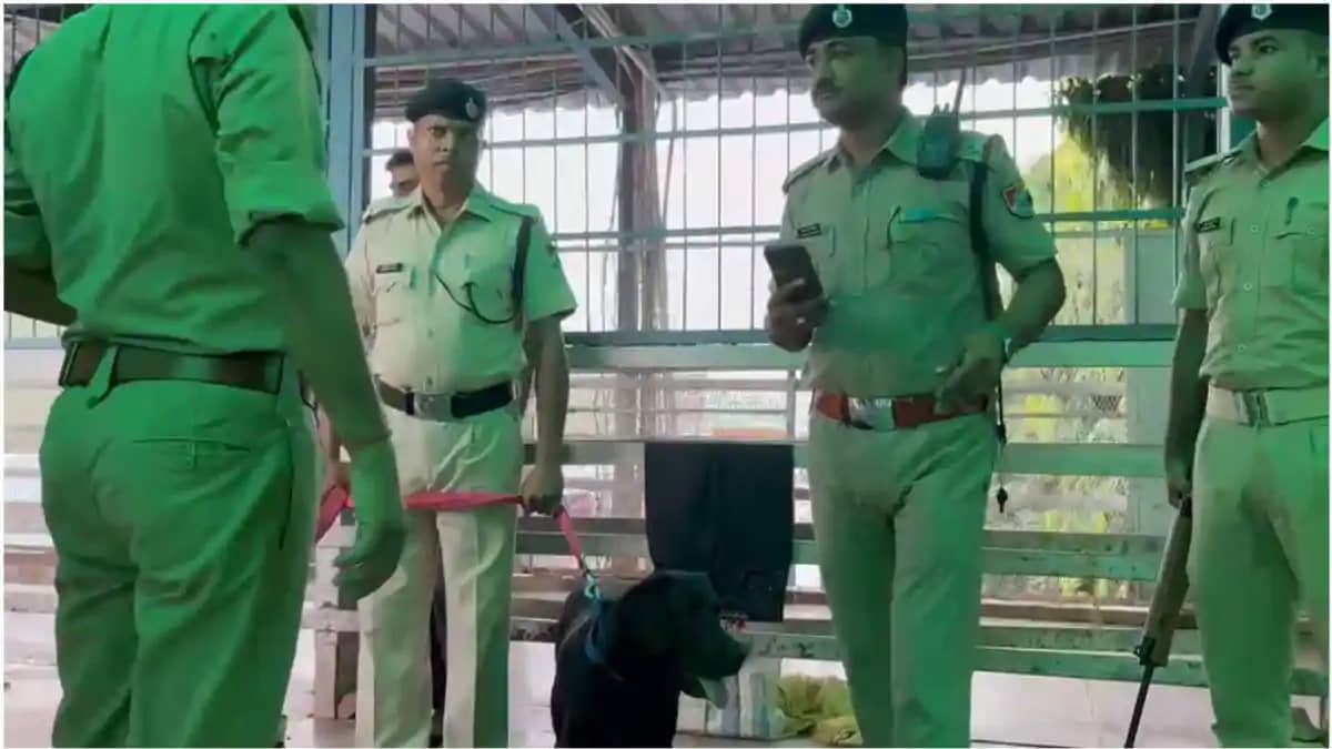 सीवान जंक्शन पर लावारिस ट्रॉली बैग मिलने से हड़कंप, डॉग स्क् सीवान जंक्शन पर लावारिस ट्रॉली बैग मिलने से हड़कंप, डॉग स्क्