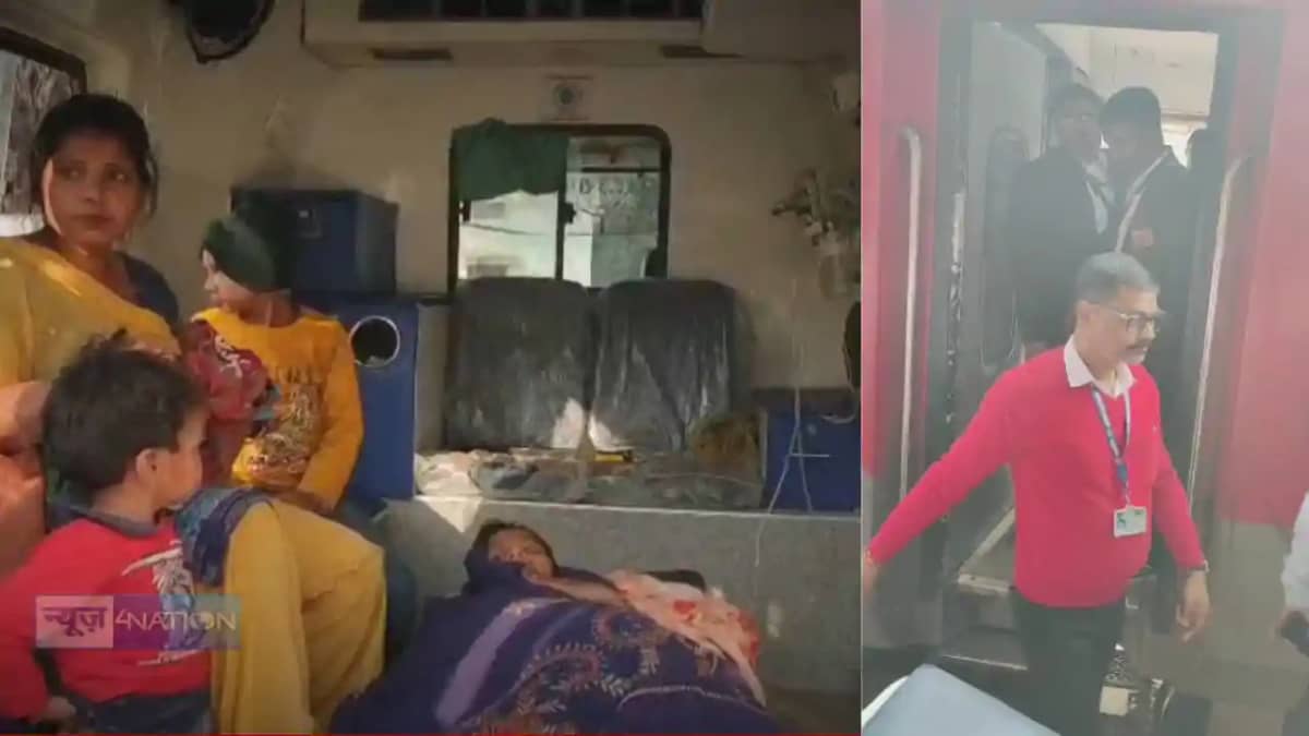 Delivery on train - शहीद एक्सप्रेस ट्रेन में महिला ने दिया ब Delivery on train - शहीद एक्सप्रेस ट्रेन में महिला ने दिया ब