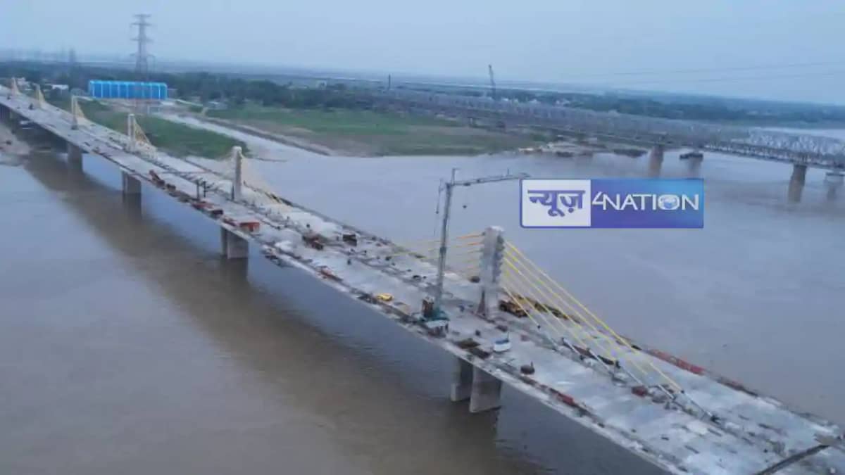 Mokama Simaria 6 lane cable bridge Mokama Simaria 6 lane cable bridge