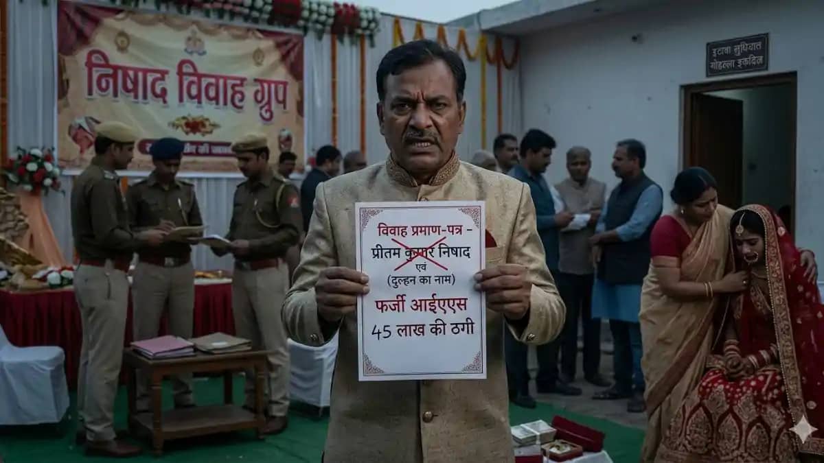 'आईएएस दामाद' के नाम पर 45 लाख की चपत: दुल्हन के साथ बड़ा खे 'आईएएस दामाद' के नाम पर 45 लाख की चपत: दुल्हन के साथ बड़ा खे