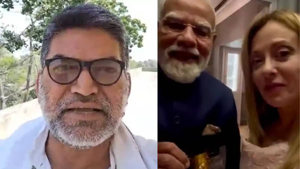 Bihar News : पीएम मोदी के मेलोनी को 'मेलोडी' देने पर गरमाई र Bihar News : पीएम मोदी के मेलोनी को 'मेलोडी' देने पर गरमाई र