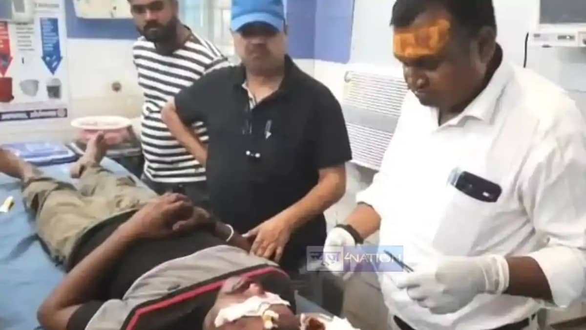 Bihar Crime : औरंगाबाद में भागने के दौरान शराब कारोबारी ने उ Bihar Crime : औरंगाबाद में भागने के दौरान शराब कारोबारी ने उ