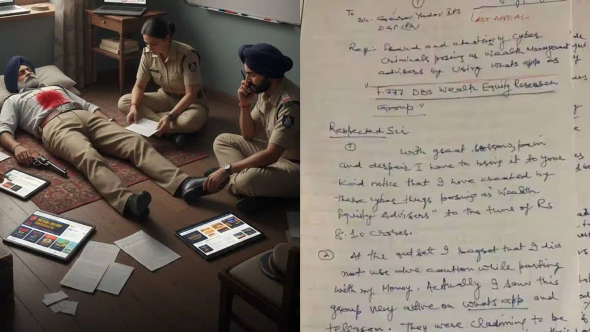 8 करोड़ की ठगी और सीने में गोली! पूर्व IPS ने किया सुसाइड का 8 करोड़ की ठगी और सीने में गोली! पूर्व IPS ने किया सुसाइड का