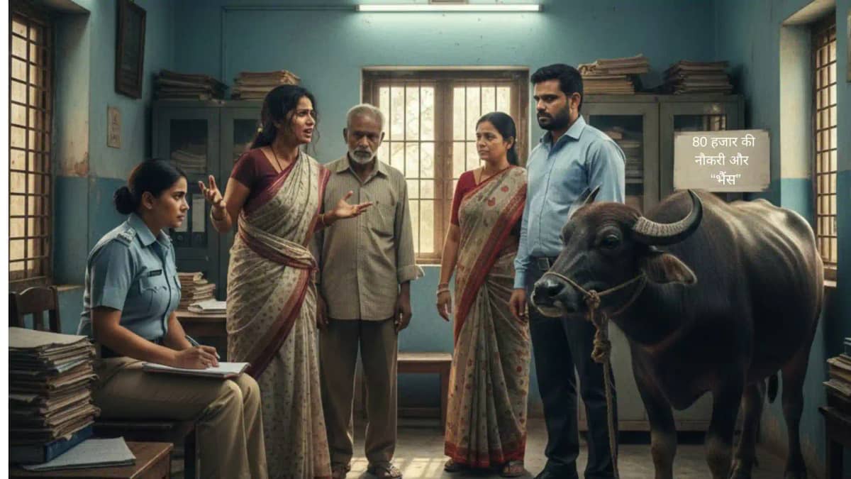 80 हजार की नौकरी और “भैंस”, महिला ने पति की बेवफाई और लालच क 80 हजार की नौकरी और “भैंस”, महिला ने पति की बेवफाई और लालच क