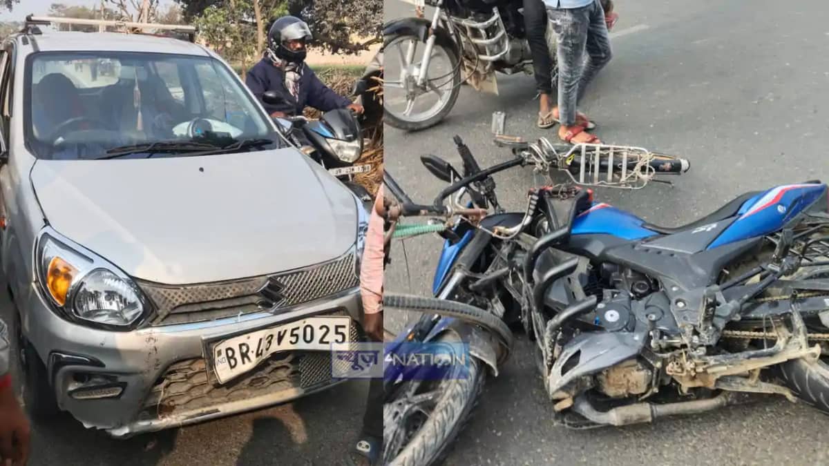Bihar Road Accident : खगड़िया में सड़क हादसे में जीजा साले की Bihar Road Accident : खगड़िया में सड़क हादसे में जीजा साले की