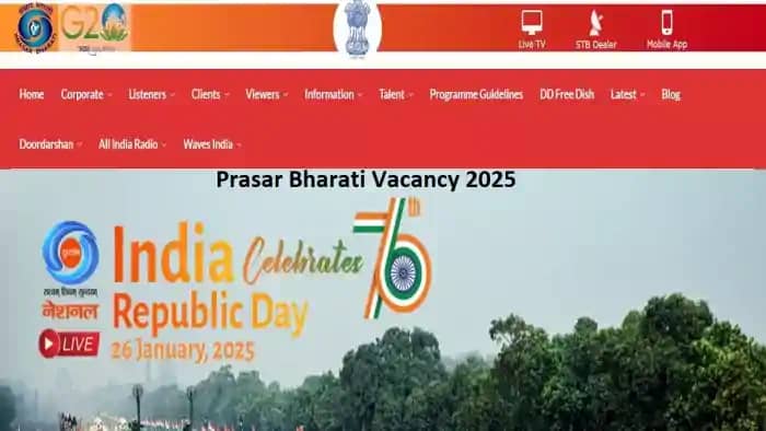 प्रसार भारती में पत्रकारिता के क्षेत्र में सरकारी नौकरी का स प्रसार भारती में पत्रकारिता के क्षेत्र में सरकारी नौकरी का स
