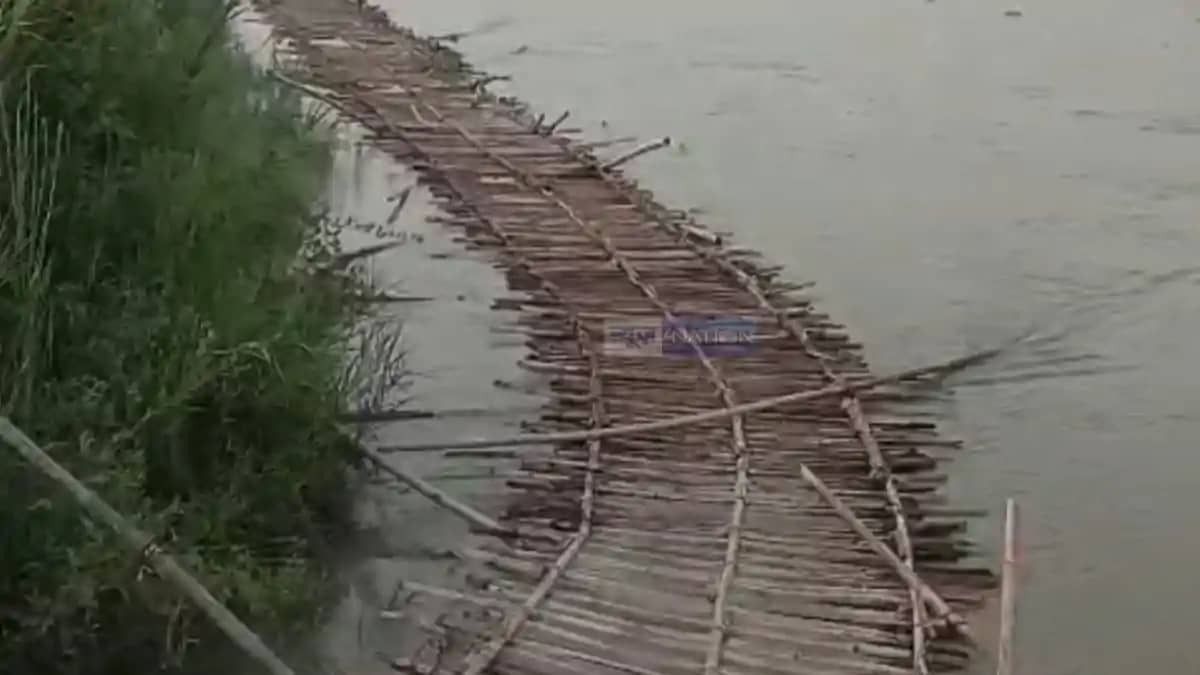 Bagmati Turns Fierce Bridges Collapse Bagmati Turns Fierce Bridges Collapse