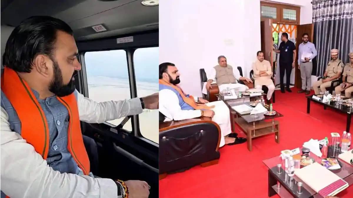 भागलपुर में बाढ़ और कटाव का सीएम सम्राट ने लिया जायजा, हवाई भागलपुर में बाढ़ और कटाव का सीएम सम्राट ने लिया जायजा, हवाई