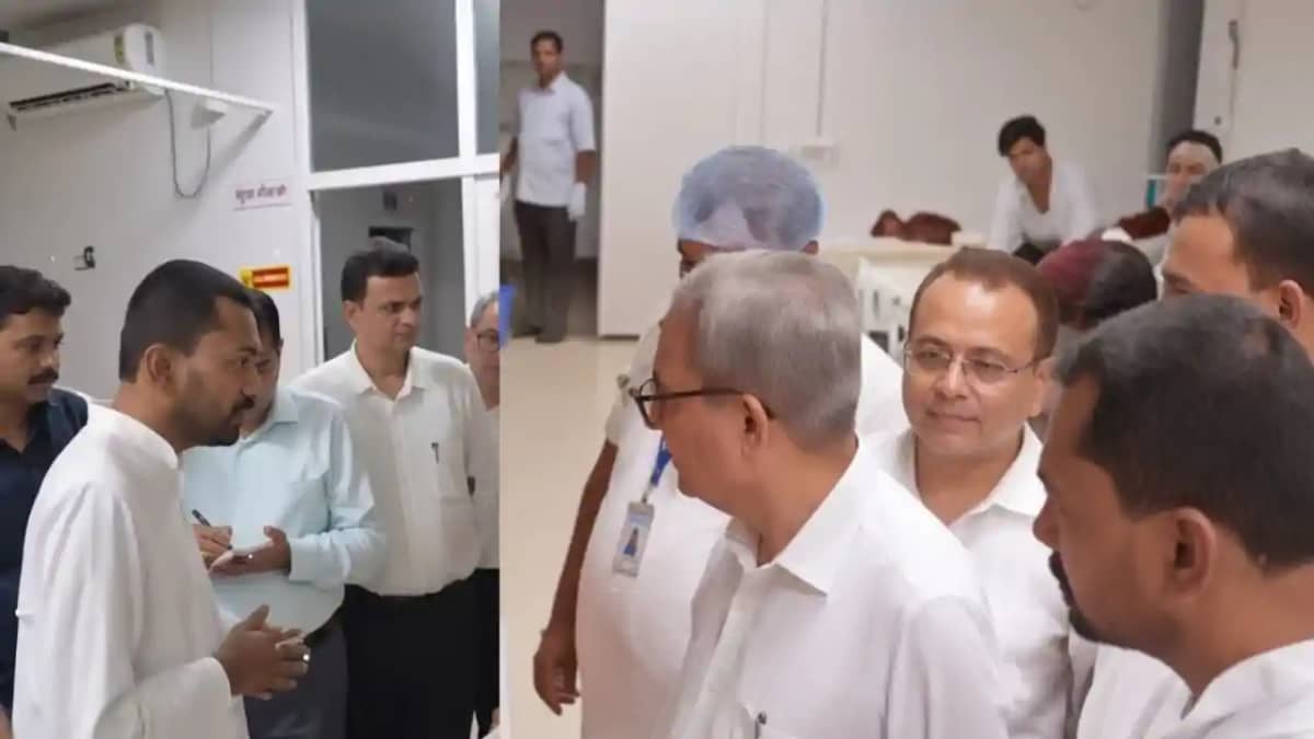 Bihar Health Minister Raids Sitamarhi Hospital Orders Action Bihar Health Minister Raids Sitamarhi Hospital Orders Action