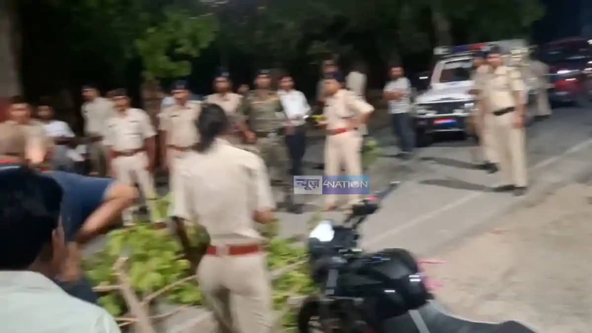 Father Killed by Flying Tin Sheet on Vikramshila Bridge Father Killed by Flying Tin Sheet on Vikramshila Bridge