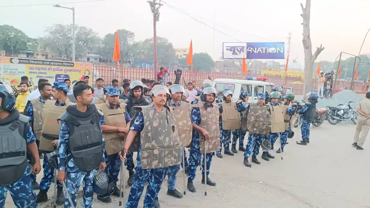 Bihar News : बक्सर में गाना बजाने के विवाद में दो समुदायों म Bihar News : बक्सर में गाना बजाने के विवाद में दो समुदायों म