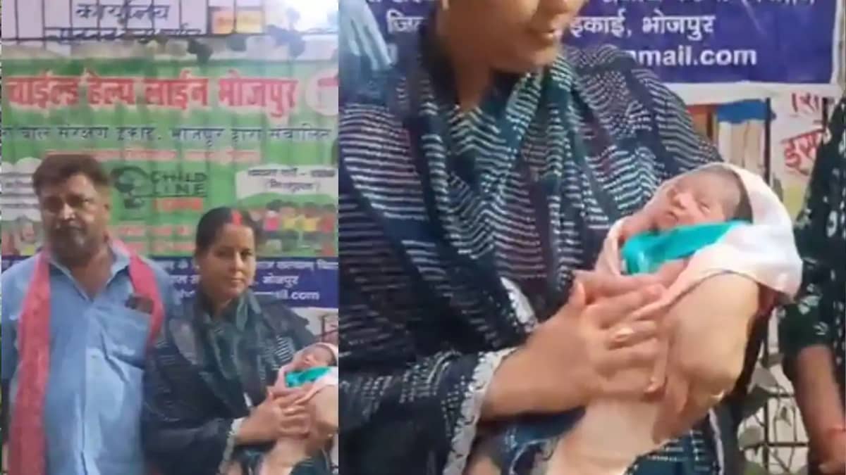 Newborn Girl Found Alone on Train Seat at Ara Station Newborn Girl Found Alone on Train Seat at Ara Station