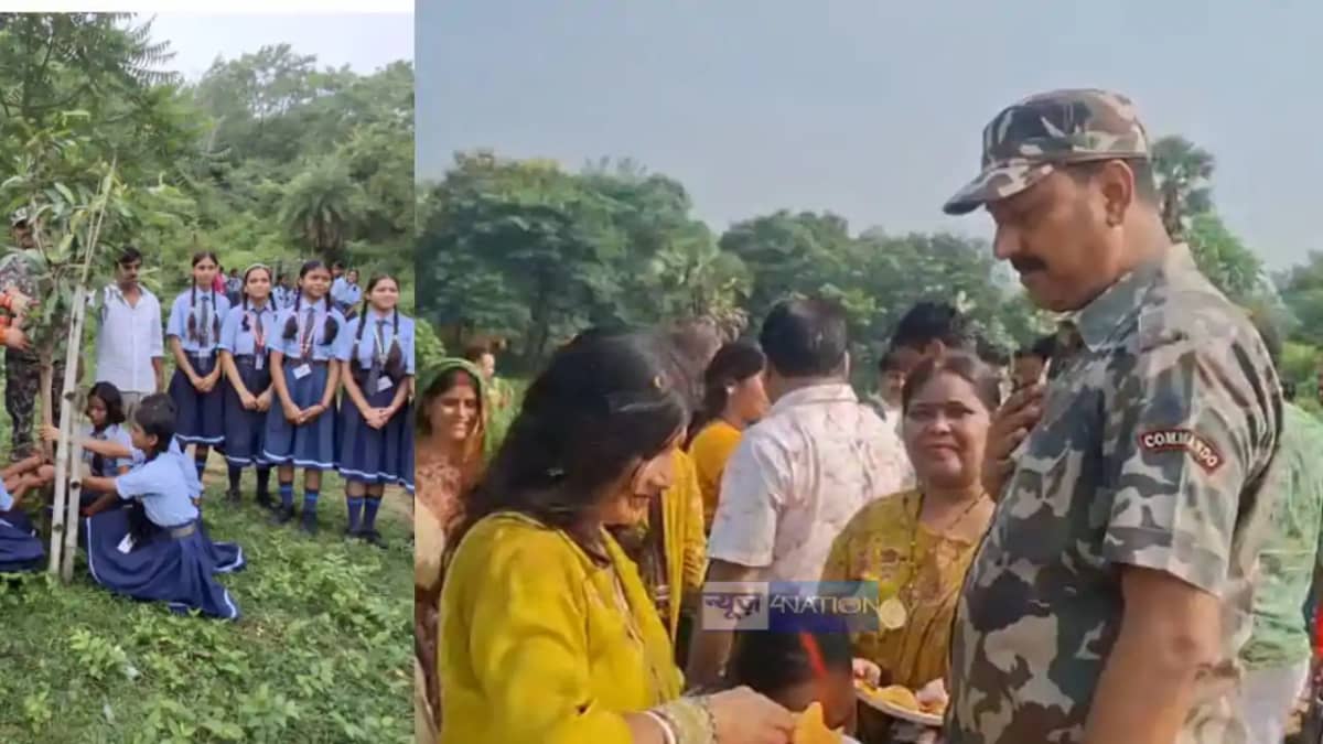 Gaya Celebrates Rakhi by Honoring Trees and Soldiers for Nat Gaya Celebrates Rakhi by Honoring Trees and Soldiers for Nat