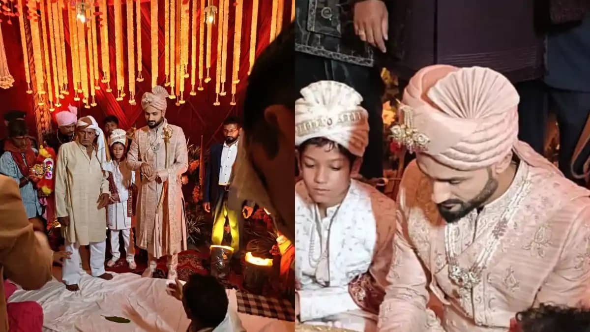 Indian Cricketer Akash Deep Wedding Indian Cricketer Akash Deep Wedding