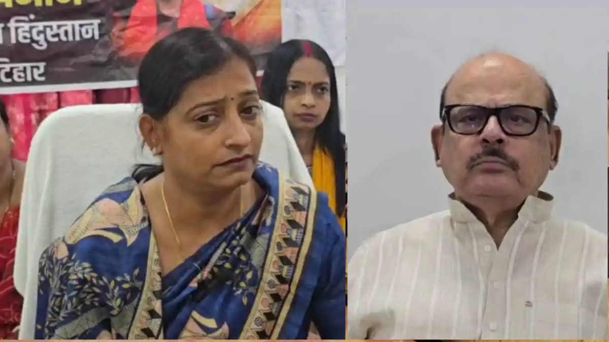 Tariq Anwar and Nisha Singh clash over Women Reservation Bil Tariq Anwar and Nisha Singh clash over Women Reservation Bil