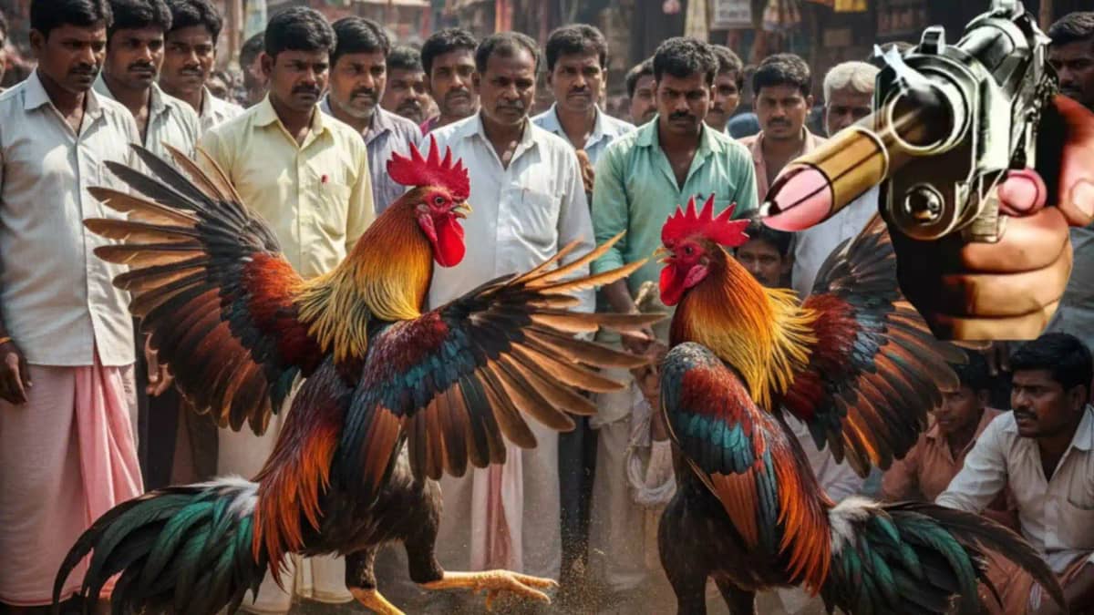 बदमाशों का तांडव! सरेआम बाजार में मुर्गा लड़ाई देख रहे हिस्ट बदमाशों का तांडव! सरेआम बाजार में मुर्गा लड़ाई देख रहे हिस्ट