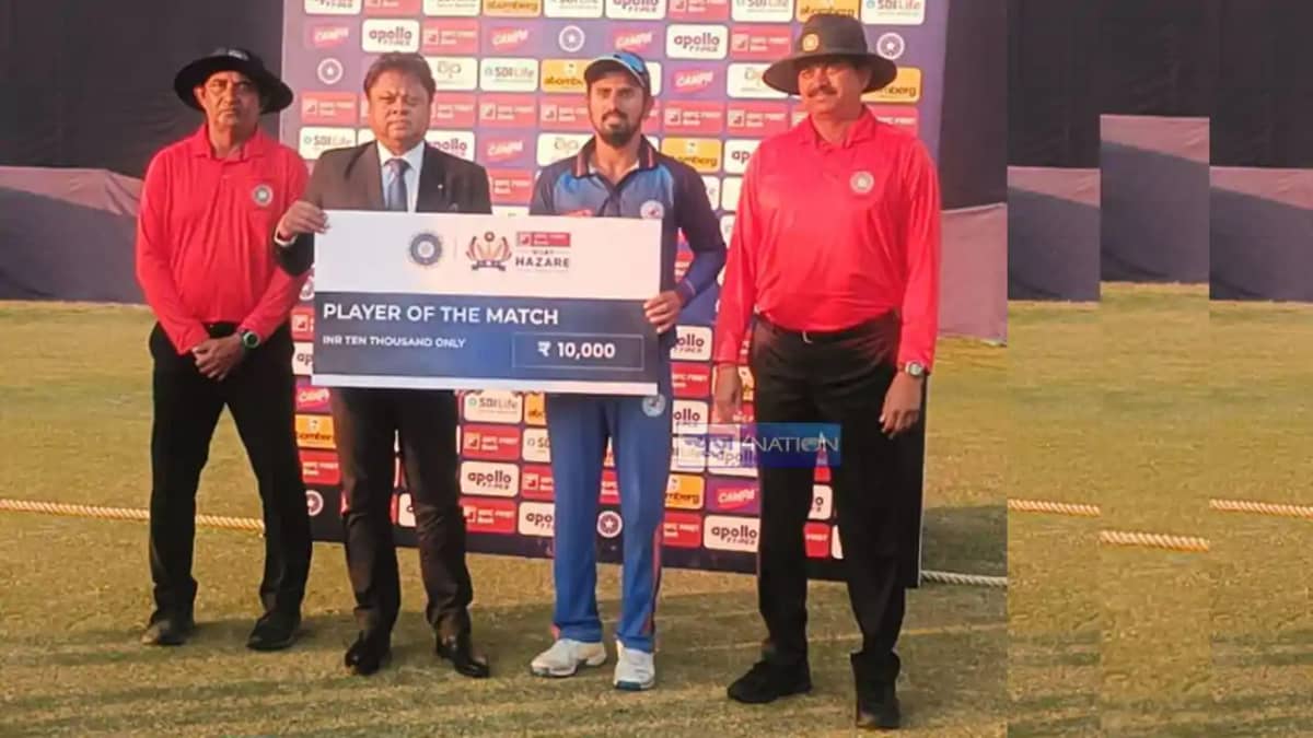 Vijay Hazare Trophy Plate Vijay Hazare Trophy Plate